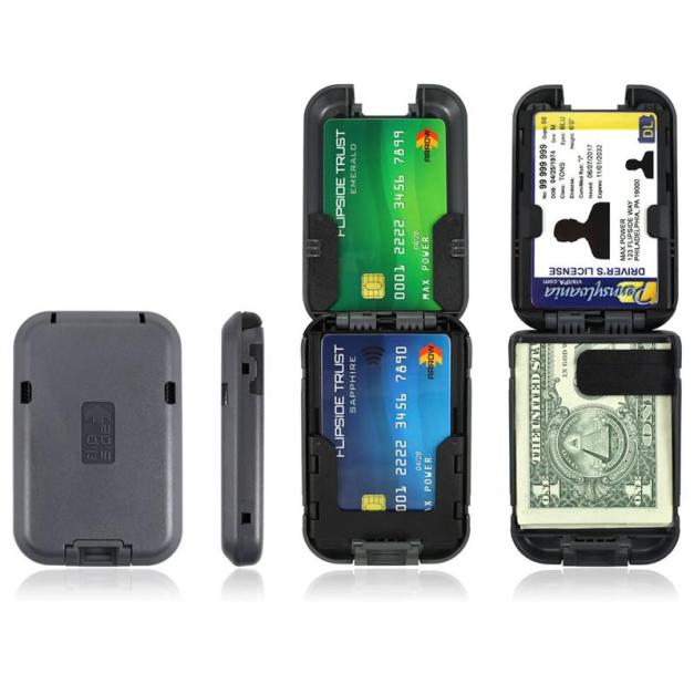 flipside wallet with rfid protection